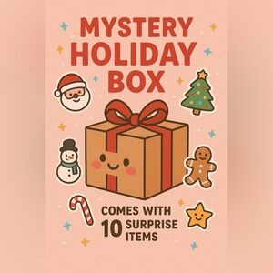 Mystery Holiday Box with 10 Surprise Items